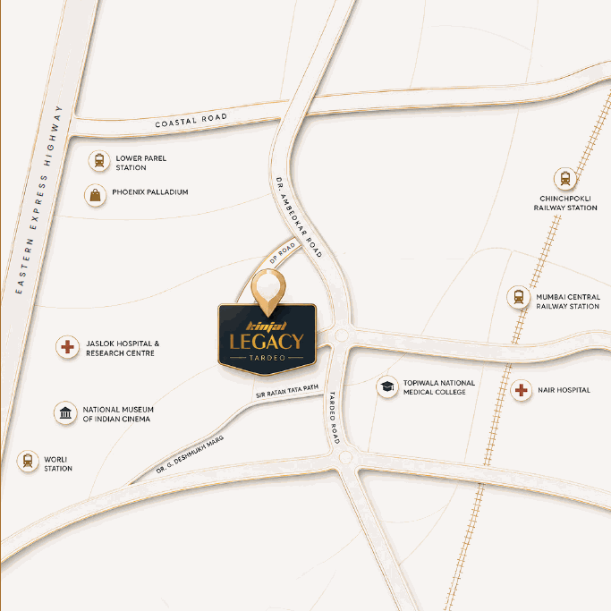Kinjal Legacy Location Map